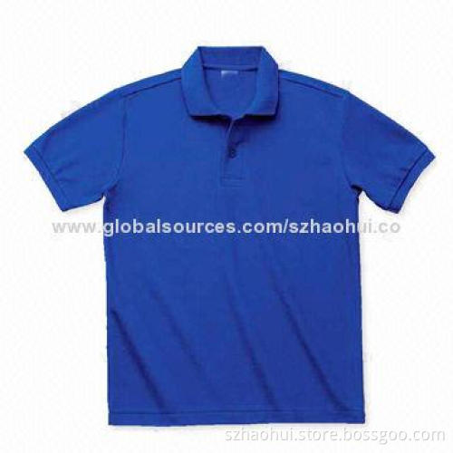 Men's polo shirt, 100% cotton, sized XS-3XL, customized colors are welcome